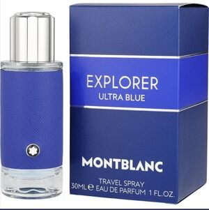 Montblanc Explorer Ultra Blue Eau De Parfum Spray 30ml/1oz NWOB